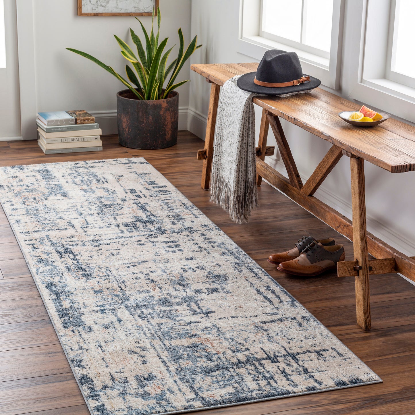 Amore 30399 Machine Woven Synthetic Blend Indoor Area Rug by Surya Rugs