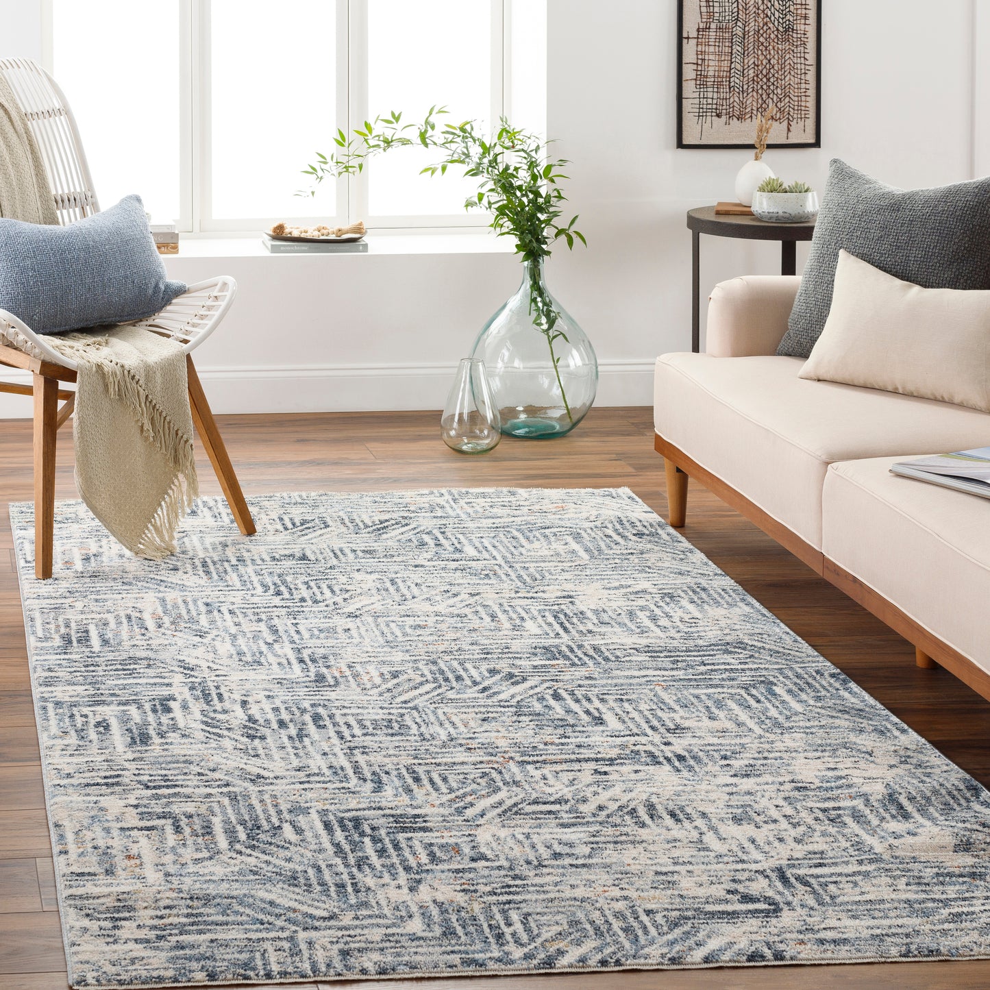 Amore 30400 Machine Woven Synthetic Blend Indoor Area Rug by Surya Rugs