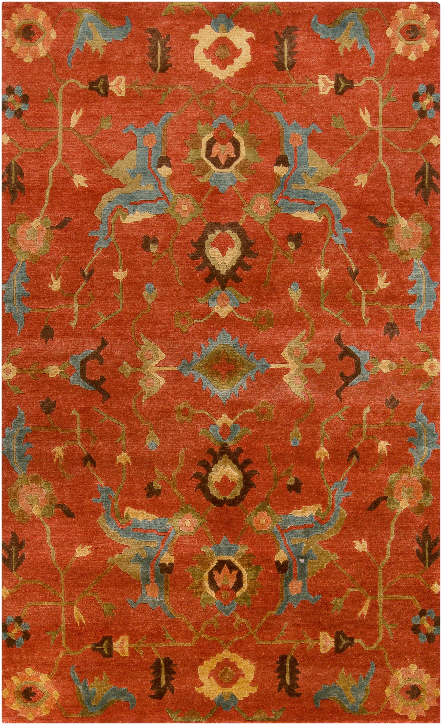 Anastacia 1129 Hand Knotted Wool Indoor Area Rug by Surya Rugs