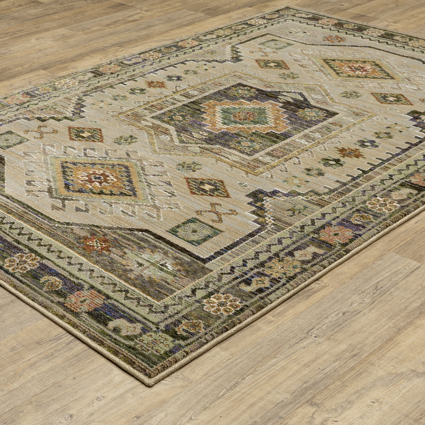 ANDORRA Southwest/Lodge Power-Loomed Synthetic Blend Indoor Area Rug by Oriental Weavers