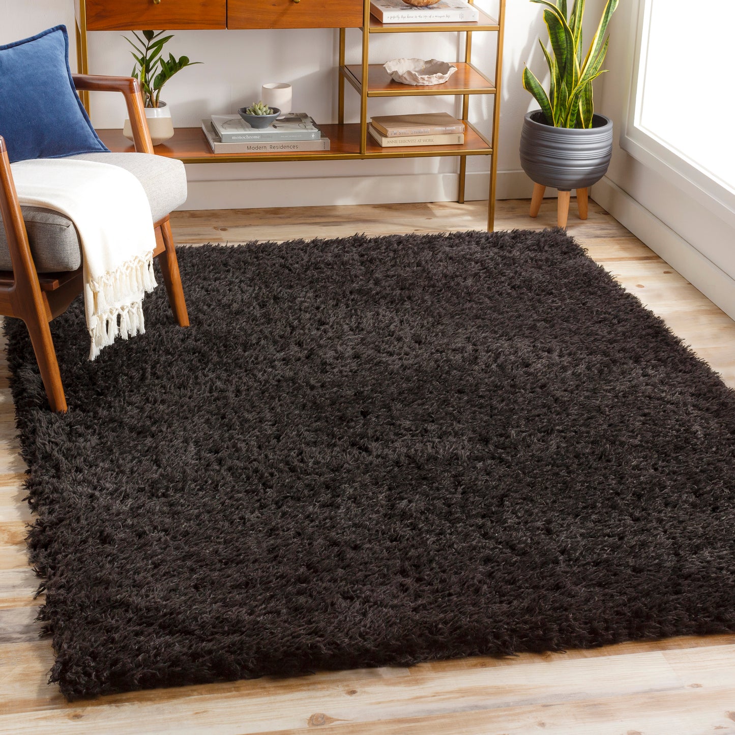 Angora 30073 Machine Woven Synthetic Blend Indoor Area Rug by Surya Rugs