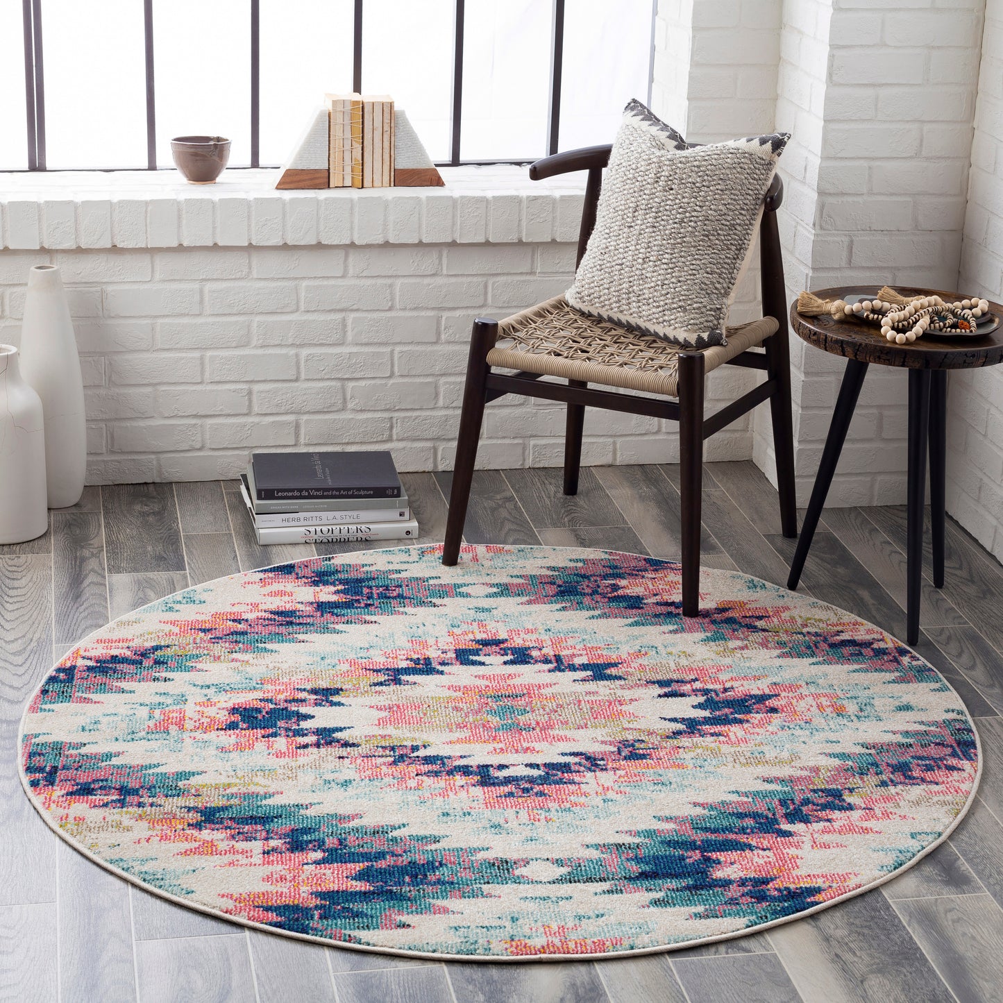 Anika 20717 Machine Woven Synthetic Blend Indoor Area Rug by Surya Rugs
