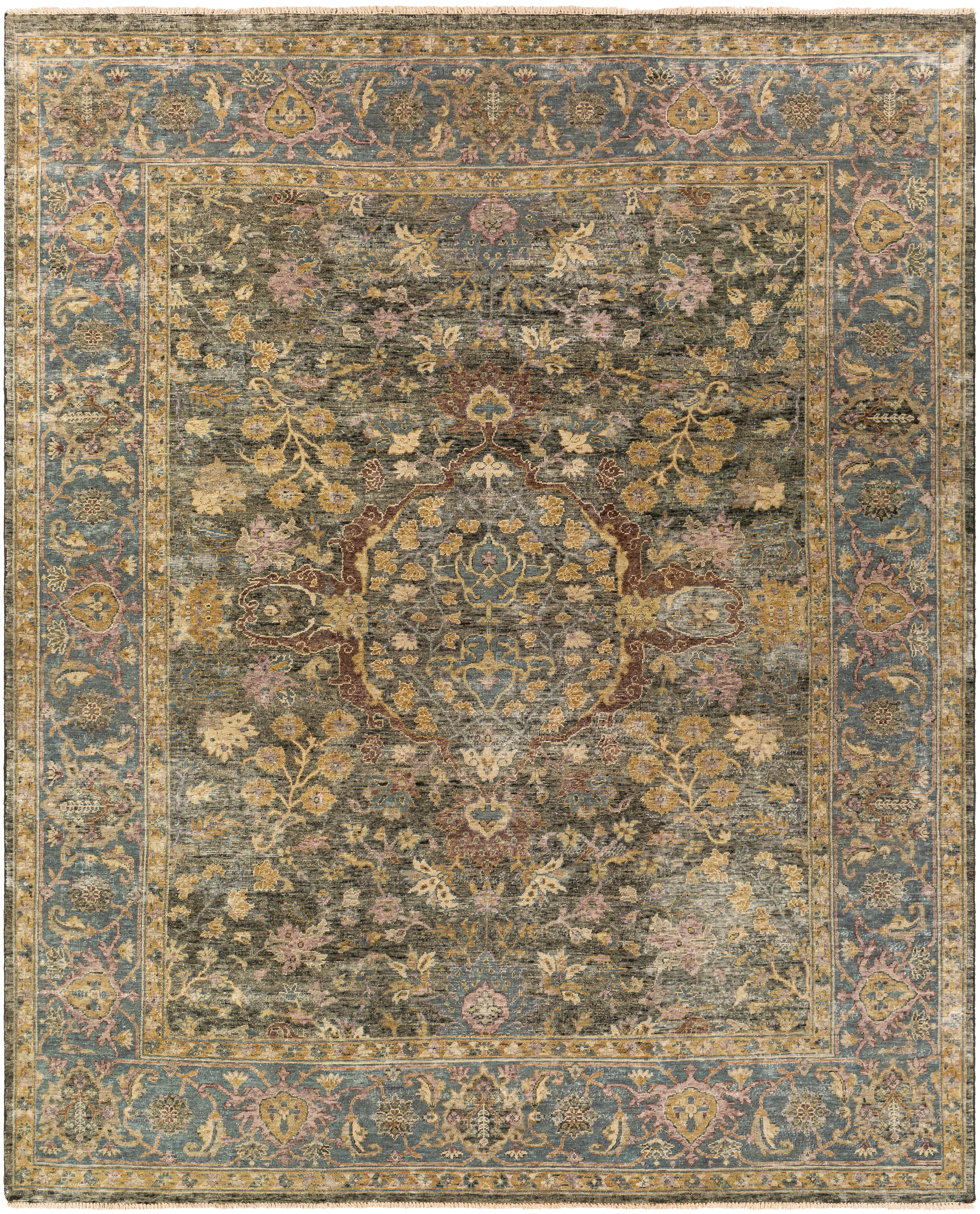 Anatolia 27231 Hand Knotted Wool Indoor Area Rug by Surya Rugs – The ...