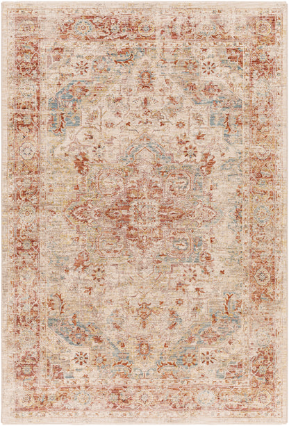 Aspendos 30433 Machine Woven Synthetic Blend Indoor Area Rug by Surya Rugs