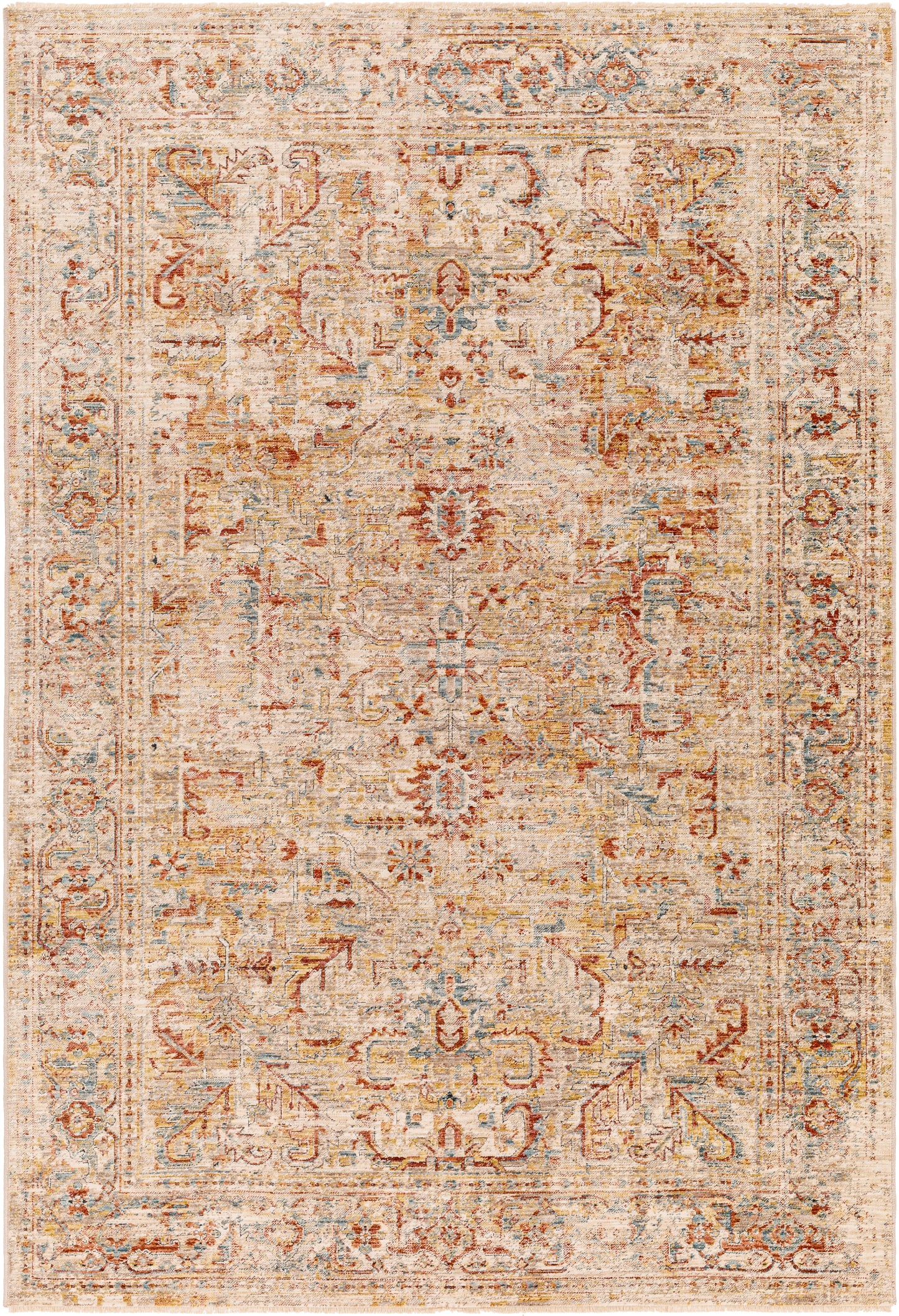 Aspendos 30436 Machine Woven Synthetic Blend Indoor Area Rug by Surya Rugs