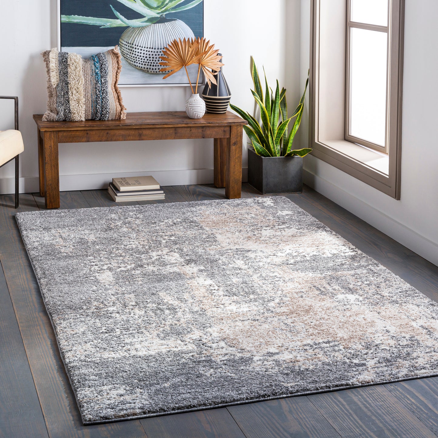 Andorra 26958 Machine Woven Synthetic Blend Indoor Area Rug by Surya Rugs