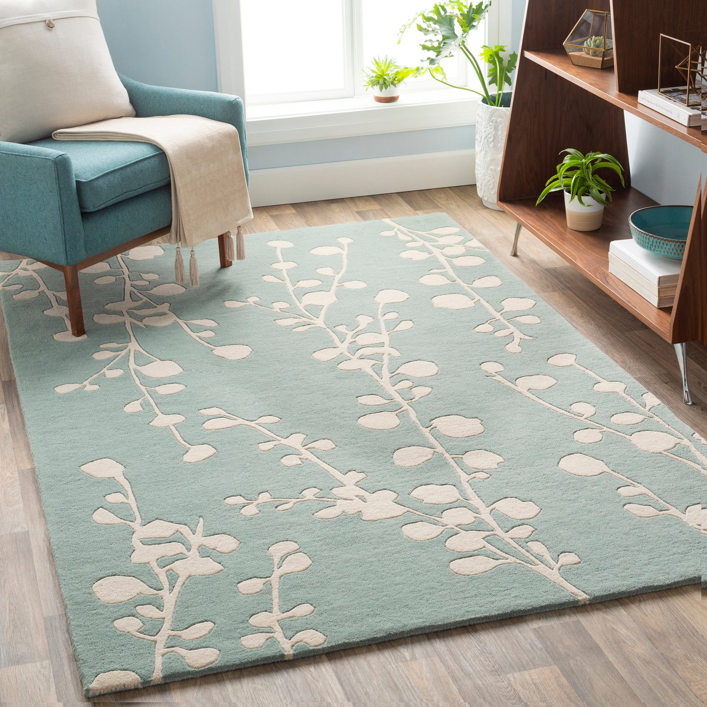 Athena 23365 Hand Tufted Wool Indoor Area Rug by Surya Rugs