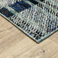 ATLAS Geometric Power-Loomed Synthetic Blend Indoor Area Rug by Oriental Weavers