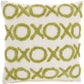 Life Styles GC577 Cotton Tufted XOXO Throw Pillow From Mina Victory By Nourison Rugs