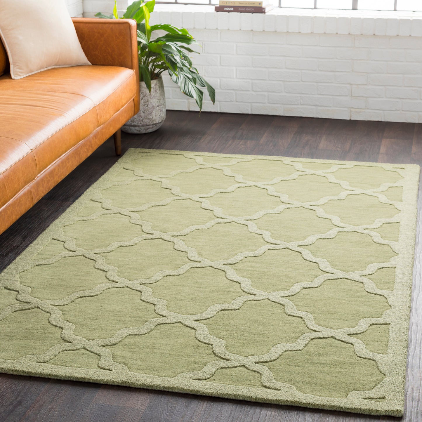 Central Park 3404 Hand Loomed Wool Indoor Area Rug by Surya Rugs