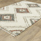 AXIS Medallion Power-Loomed Synthetic Blend Indoor Area Rug by Oriental Weavers