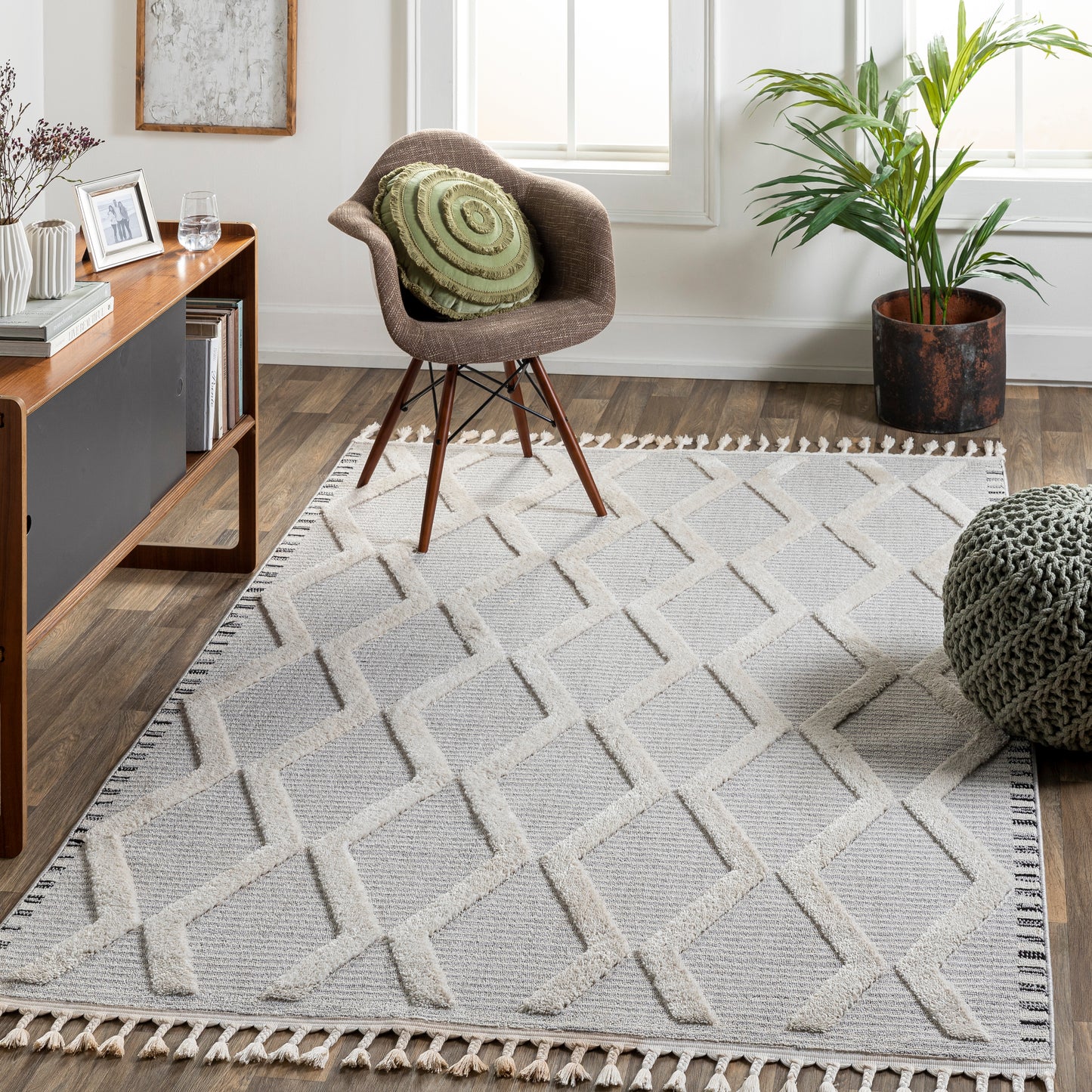 Azilal 30602 Machine Woven Synthetic Blend Indoor Area Rug by Surya Rugs