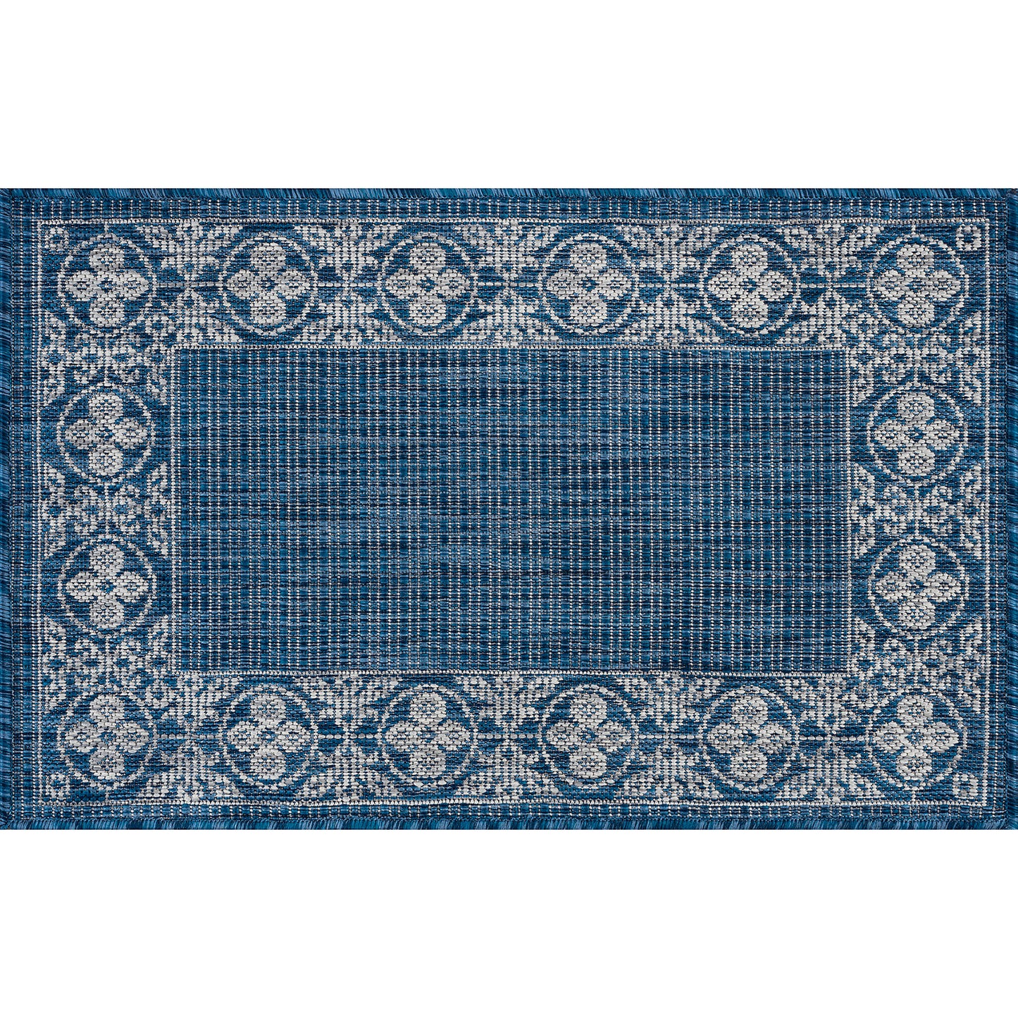 Veranda-VND18 Flat Weave Synthetic Blend Indoor/Outdoor Area Rug by Tayse Rugs