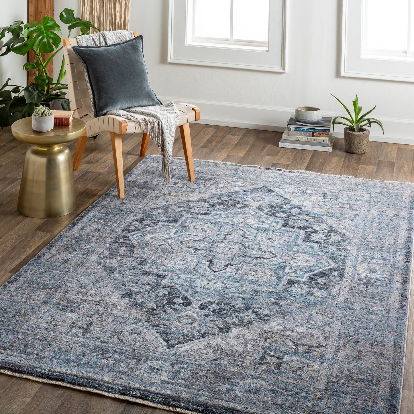Babel 30794 Machine Woven Synthetic Blend Indoor Area Rug by Surya Rugs