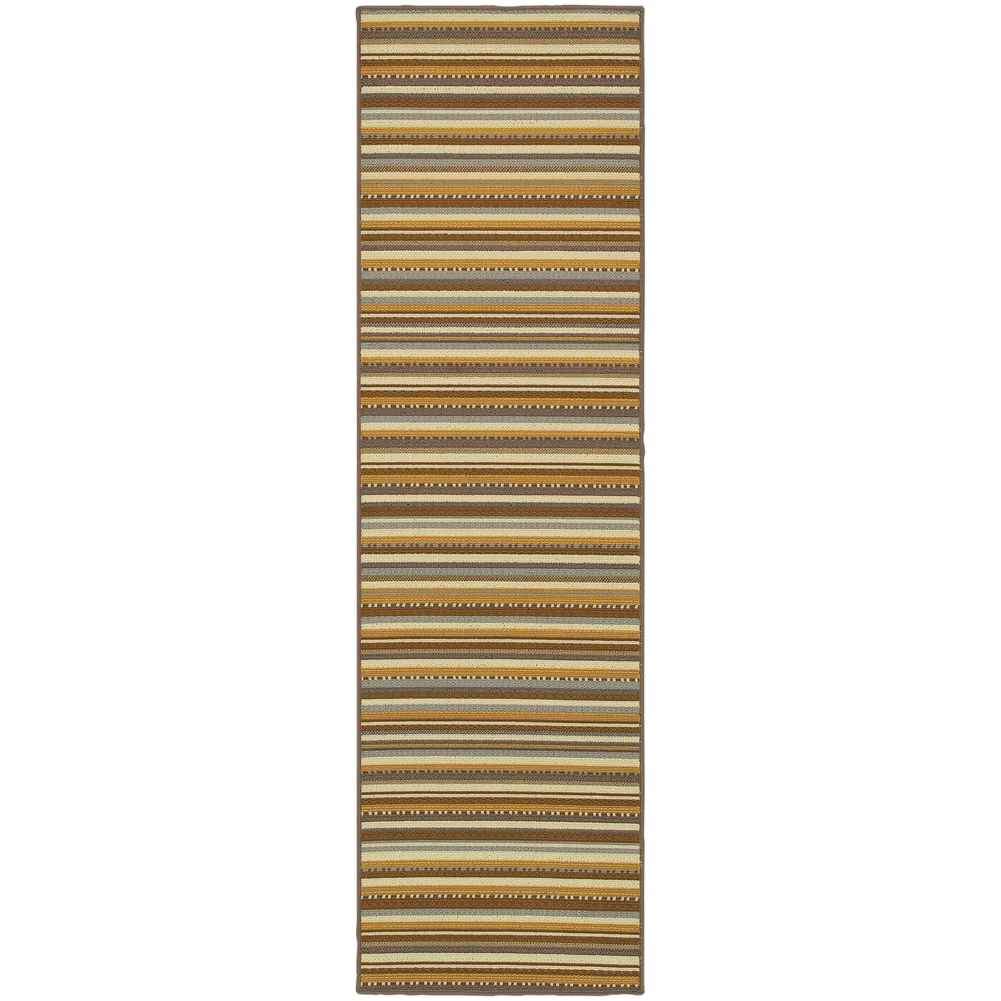 BALI Stripe Power-Loomed Synthetic Blend Outdoor Area Rug by Oriental Weavers