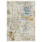 BAUER Abstract Power-Loomed Synthetic Blend Indoor Area Rug by Oriental Weavers