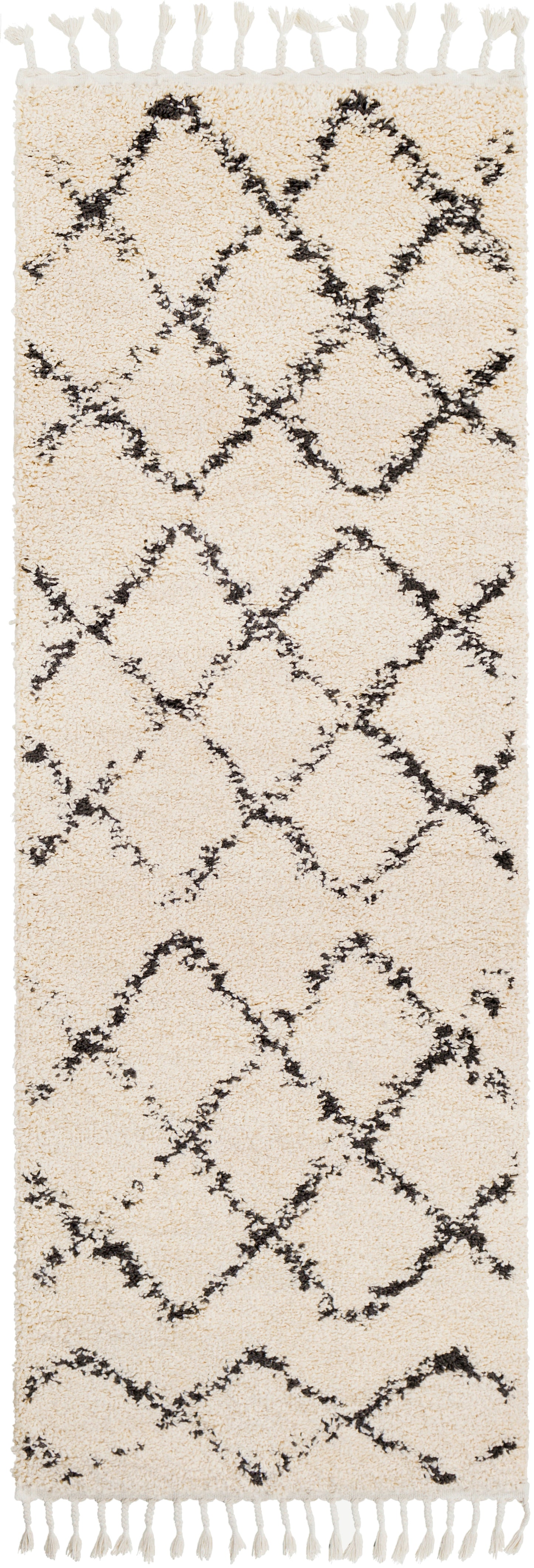 Berber Shag 21826 Machine Woven Synthetic Blend Indoor Area Rug by Surya Rugs