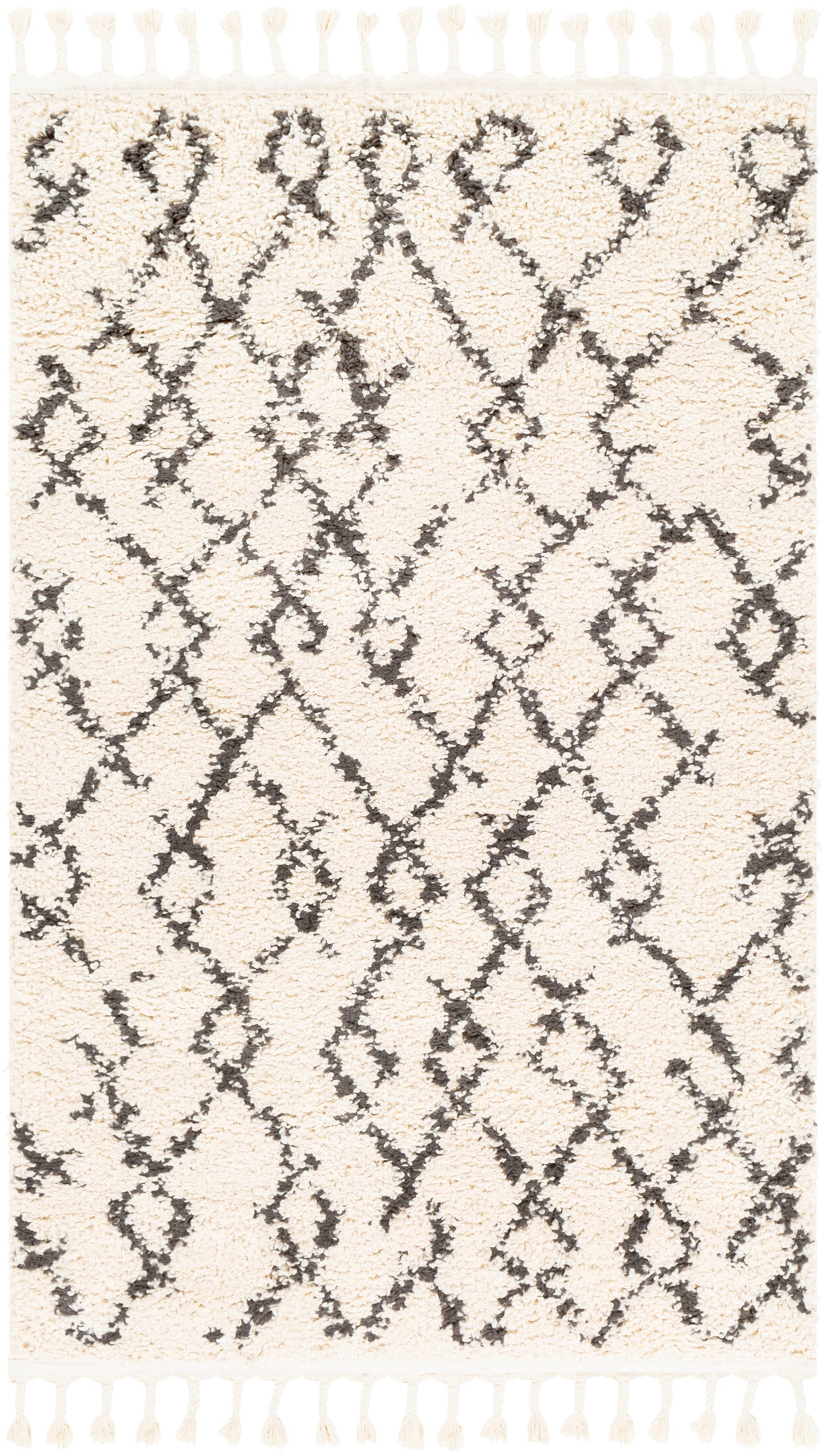Berber Shag 21827 Machine Woven Synthetic Blend Indoor Area Rug by Surya Rugs
