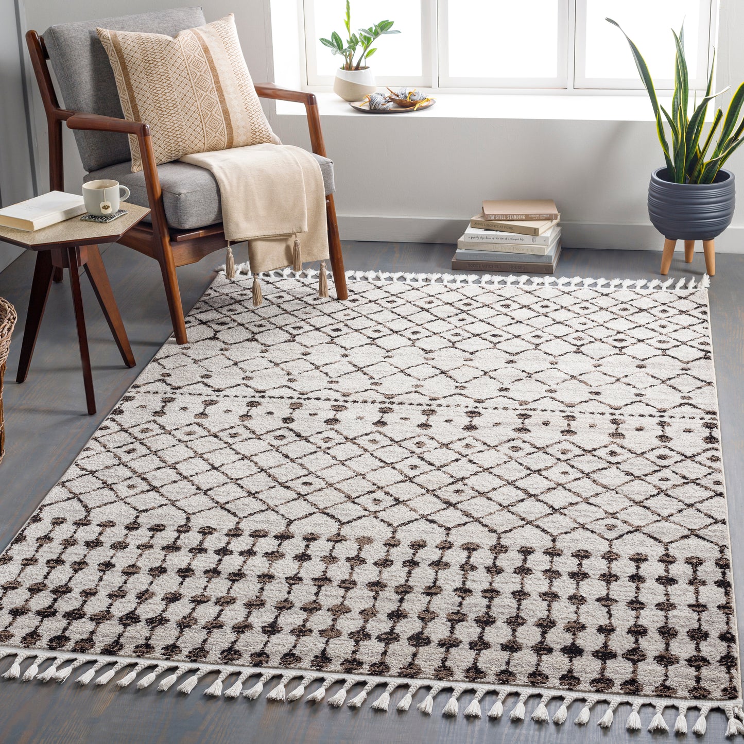 Blackburn 30374 Machine Woven Synthetic Blend Indoor Area Rug by Surya Rugs