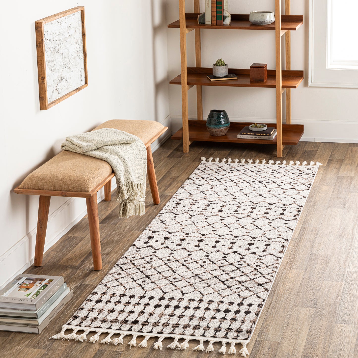 Blackburn 30374 Machine Woven Synthetic Blend Indoor Area Rug by Surya Rugs