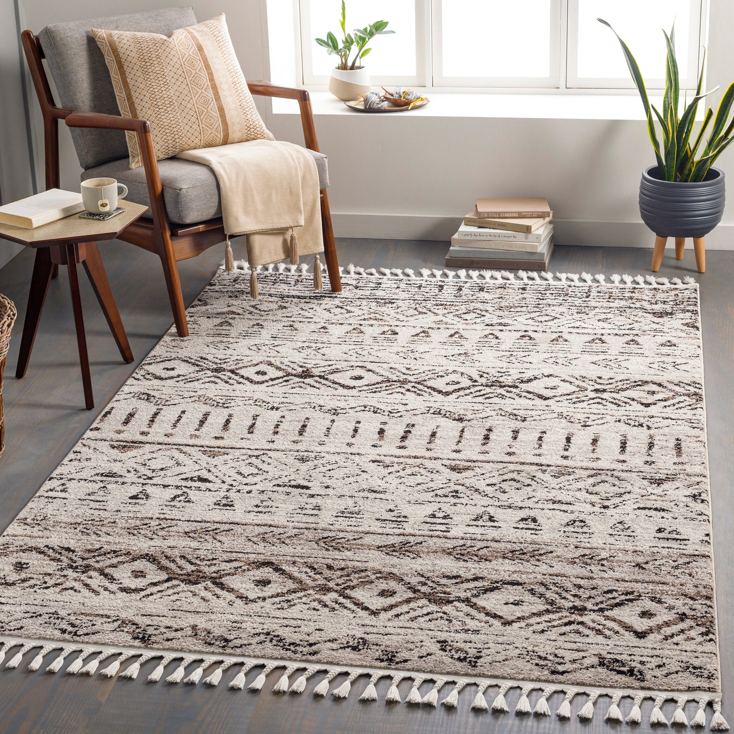 Blackburn 30376 Machine Woven Synthetic Blend Indoor Area Rug by Surya Rugs