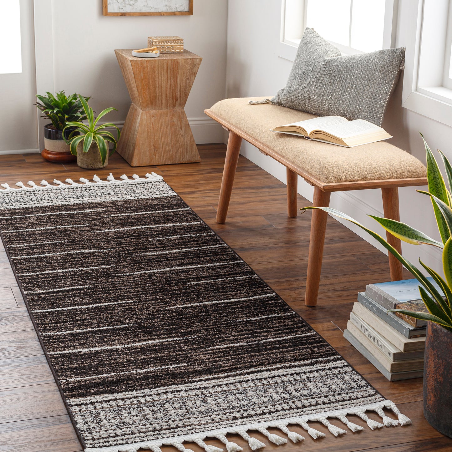 Blackburn 30607 Machine Woven Synthetic Blend Indoor Area Rug by Surya Rugs