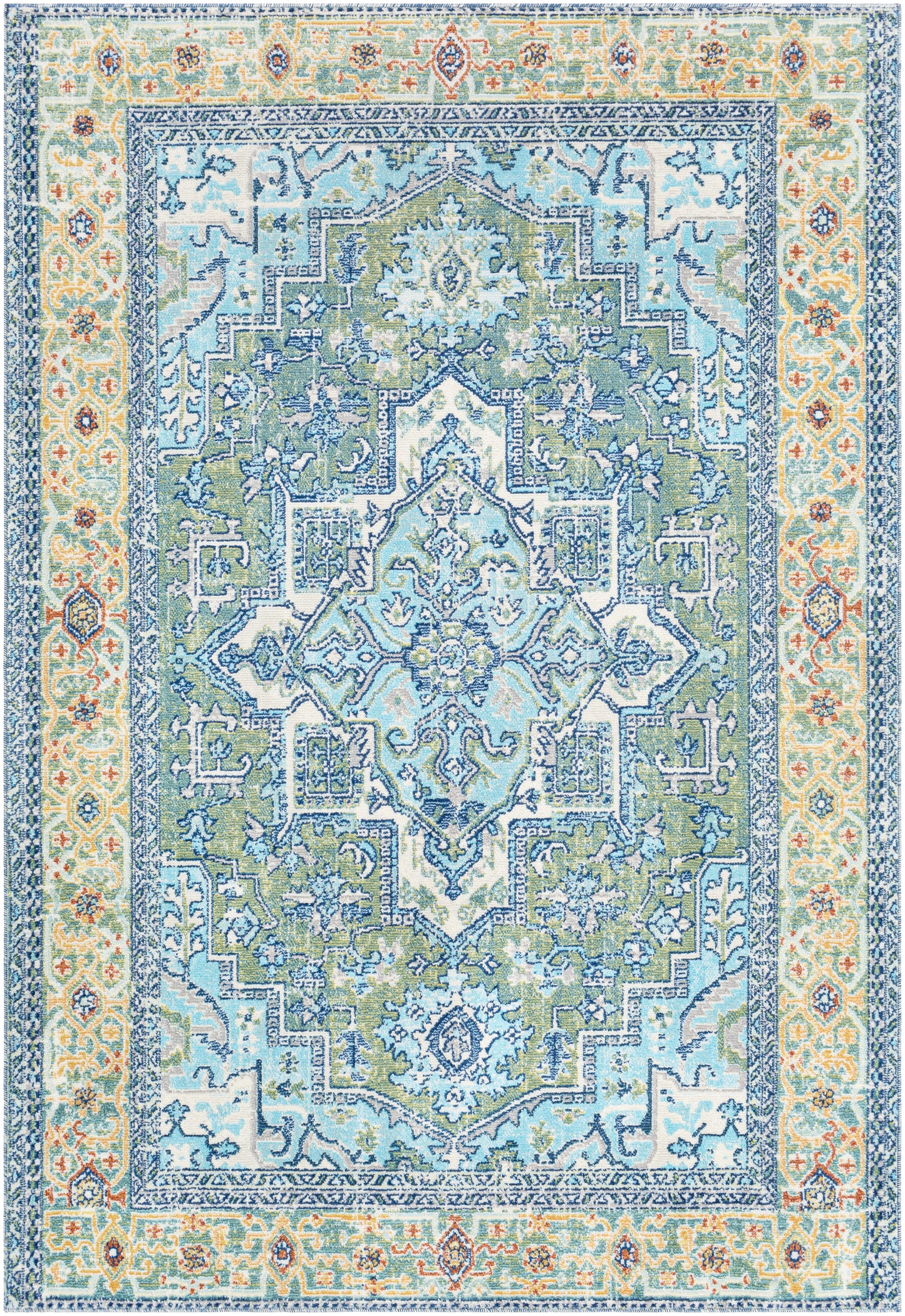 Bodrum 25671 Machine Woven Synthetic Blend Indoor/Outdoor Area Rug by Surya Rugs