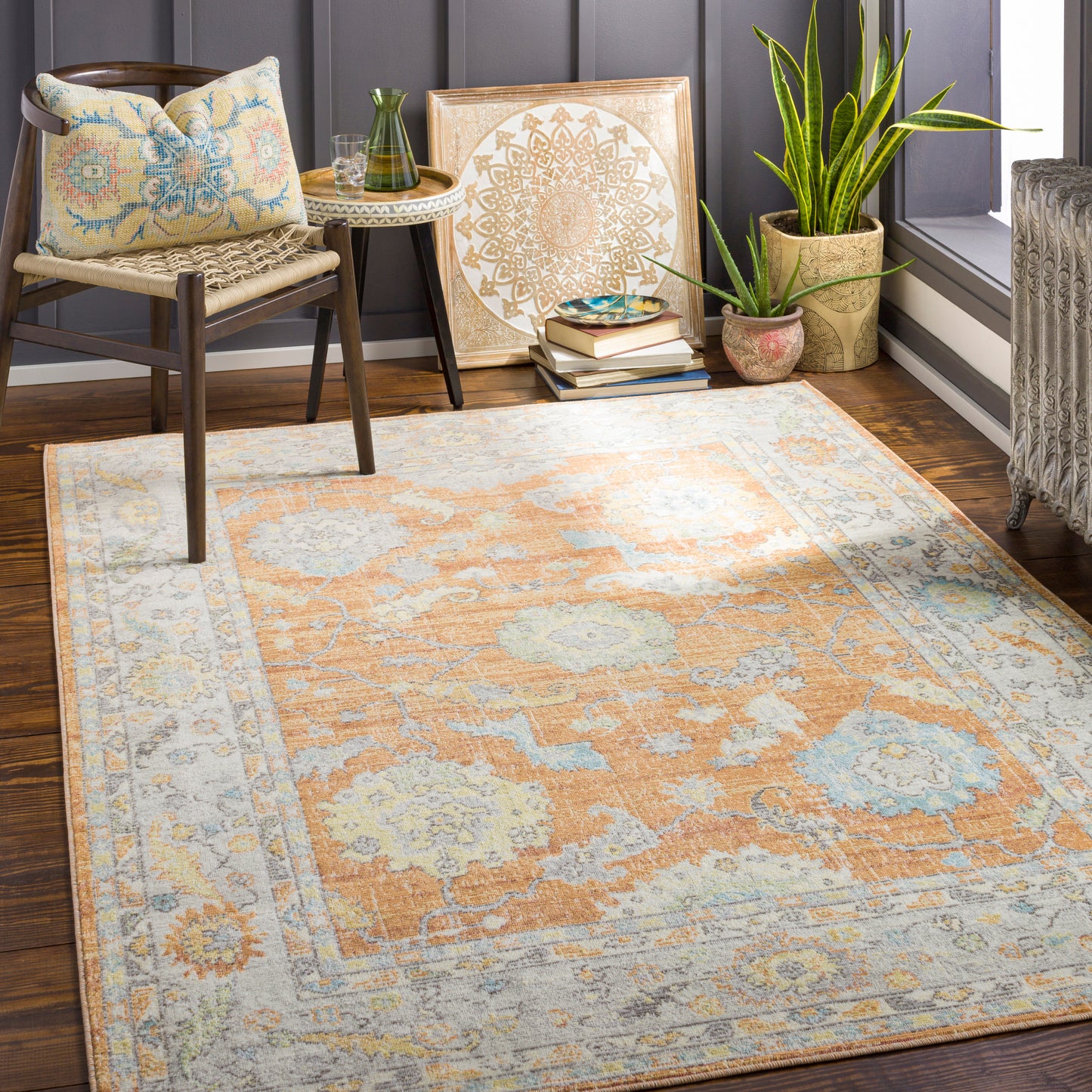 Bodrum 29348 Machine Woven Synthetic Blend Indoor/Outdoor Area Rug by Surya Rugs