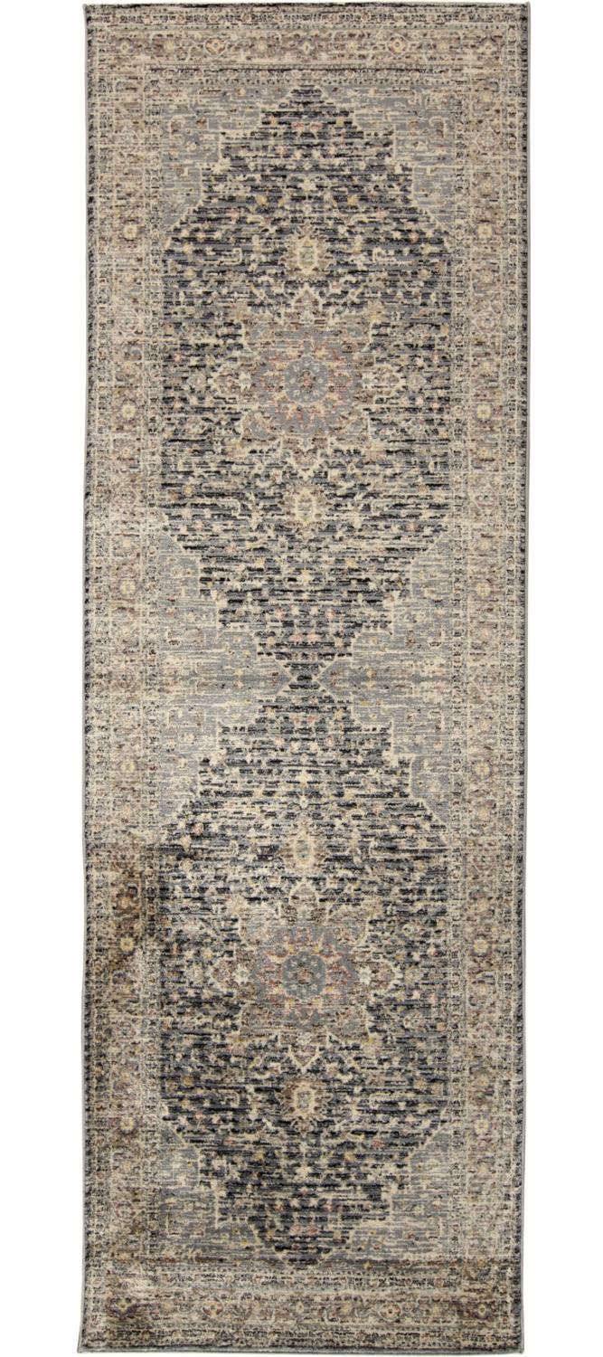 Grayson 3578F Machine Made Synthetic Blend Indoor Area Rug by Feizy Rugs