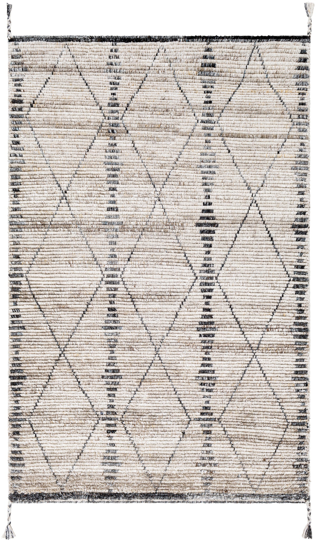 Sus Rugs Birch 27750 Hand Knotted Synthetic Blend Indoor/Outdoor Area Rug by Su ...