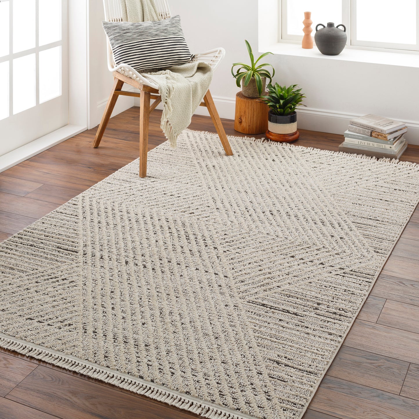 Berlin 31727 Machine Woven Synthetic Blend Indoor Area Rug by Surya Rugs