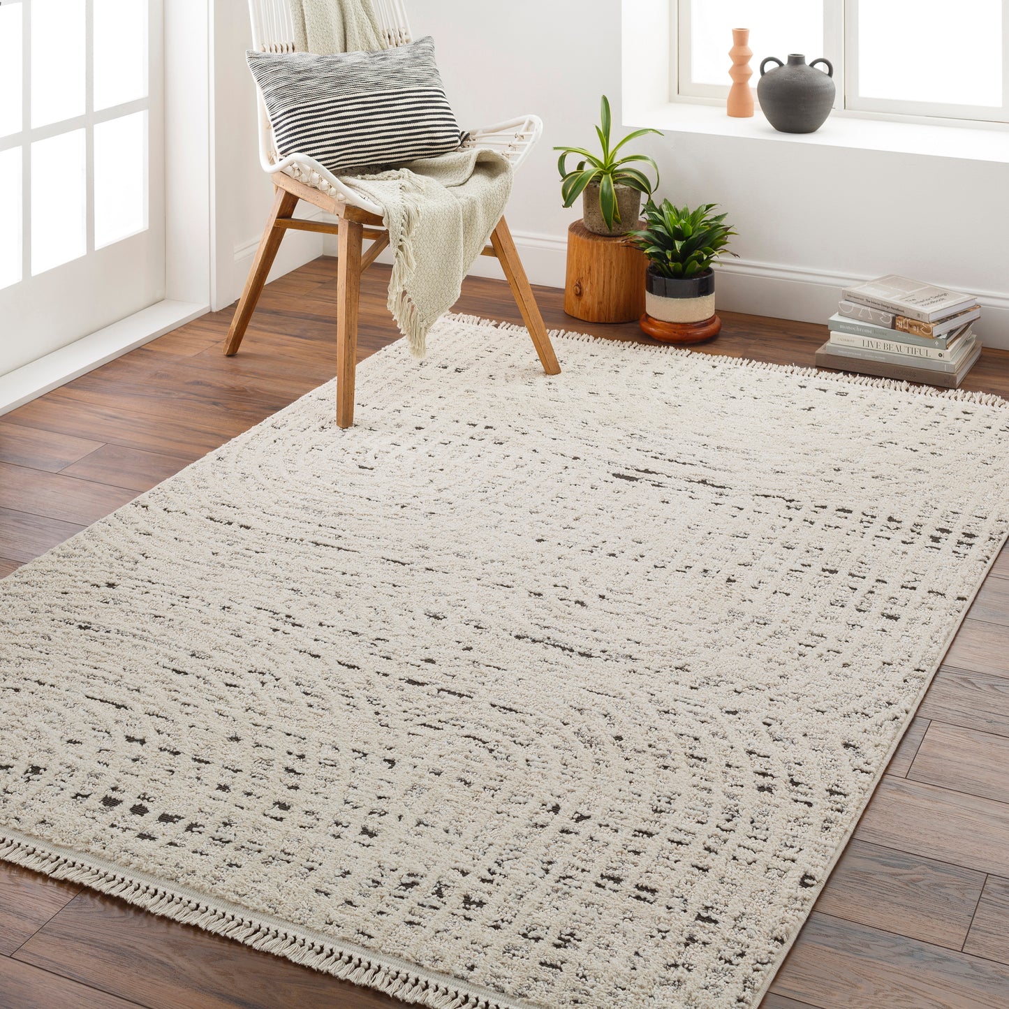 Berlin 31728 Machine Woven Synthetic Blend Indoor Area Rug by Surya Rugs