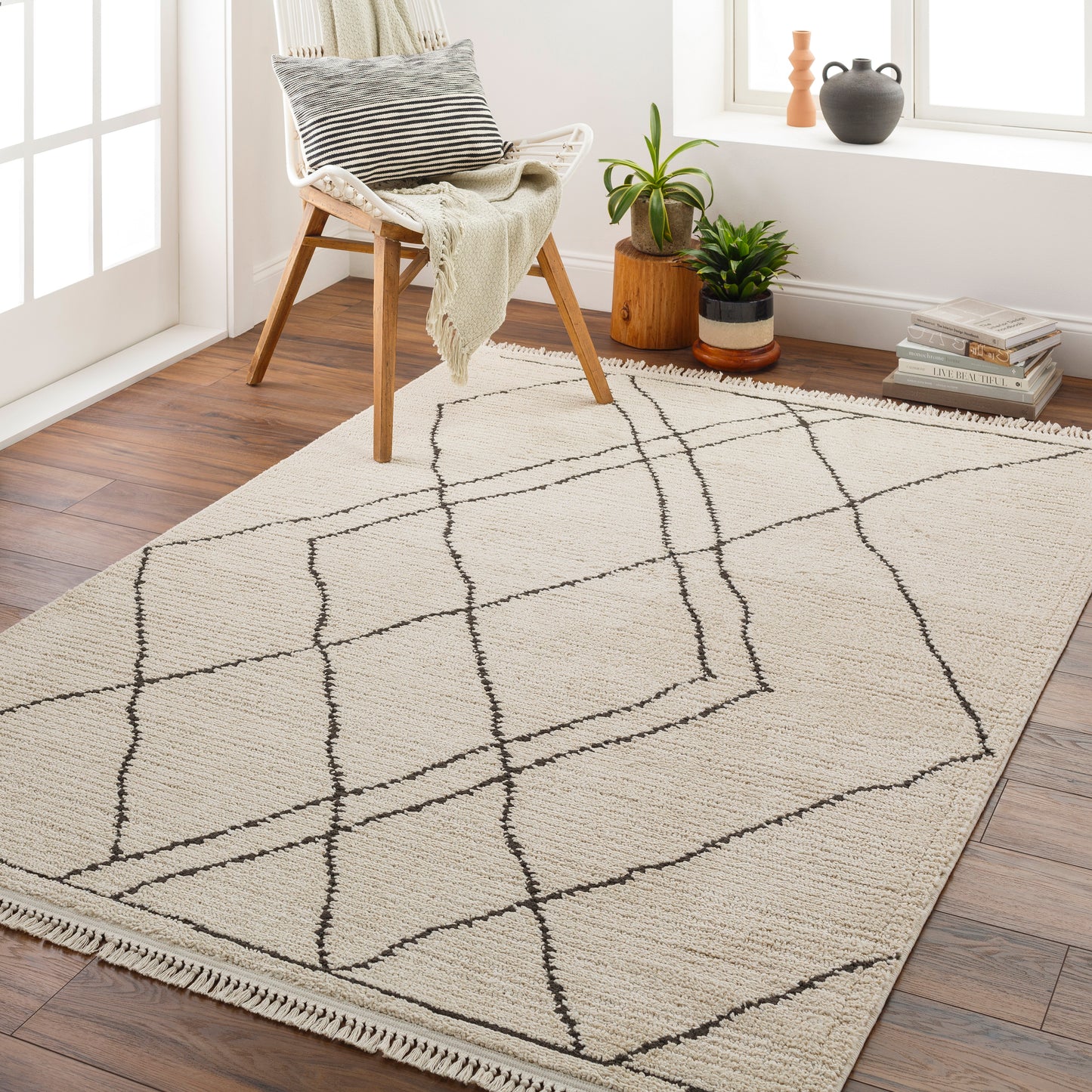 Berlin 31733 Machine Woven Synthetic Blend Indoor Area Rug by Surya Rugs