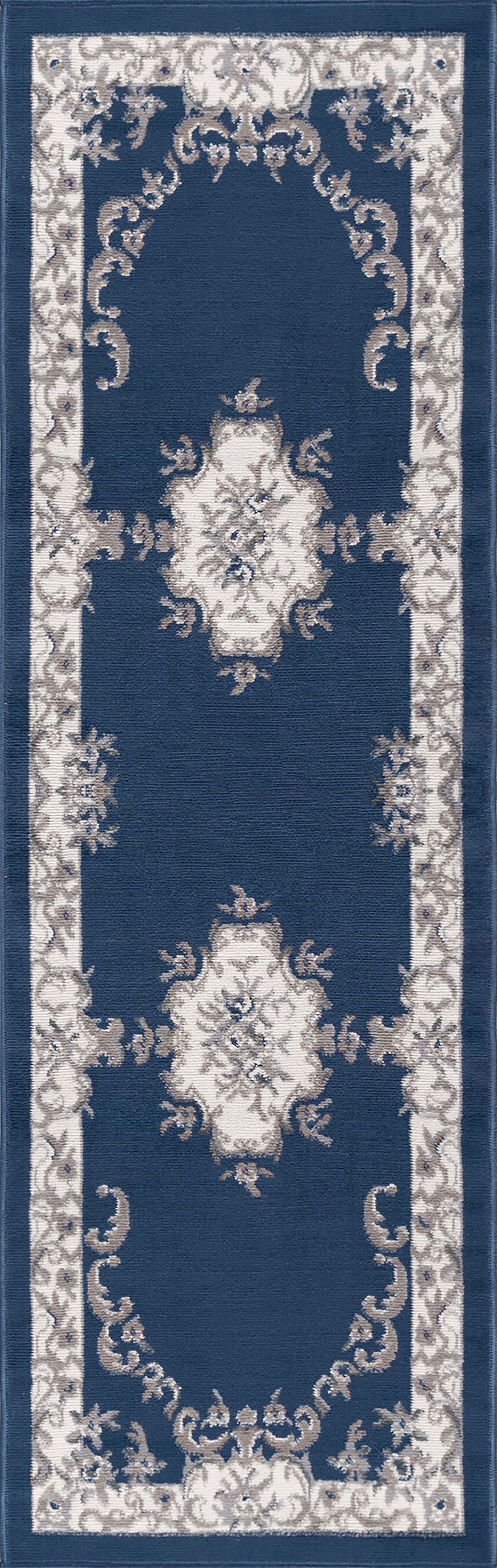 Hampton-HMP39 Cut Pile Synthetic Blend Indoor Area Rug by Tayse Rugs