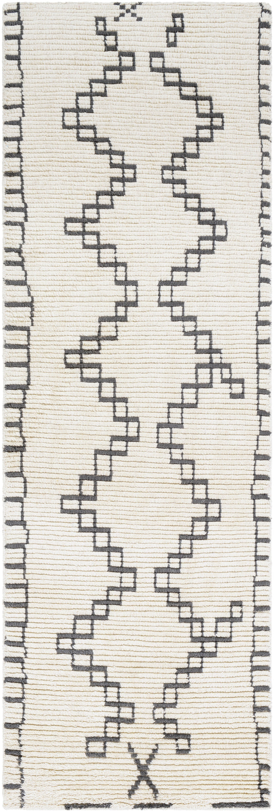 Beni Ourain 24184 Hand Woven Wool Indoor Area Rug by Surya Rugs