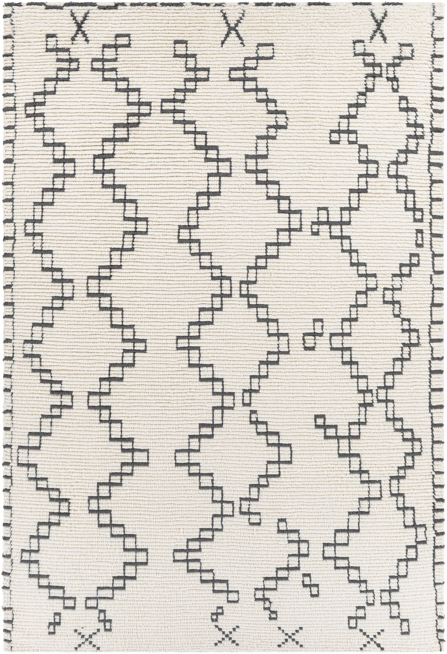 Beni Ourain 24184 Hand Woven Wool Indoor Area Rug by Surya Rugs