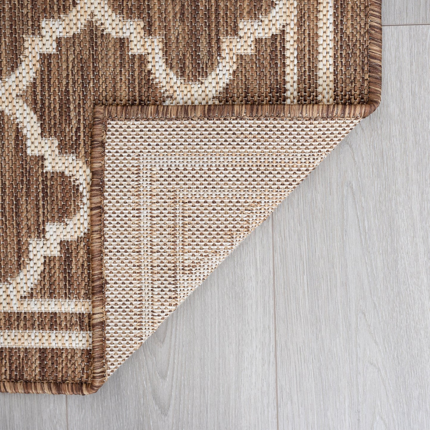 Eco-ECO13 Flat Weave Synthetic Blend Indoor/Outdoor Area Rug by Tayse Rugs
