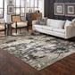 BOWEN Abstract Power-Loomed Synthetic Blend Indoor Area Rug by Oriental Weavers