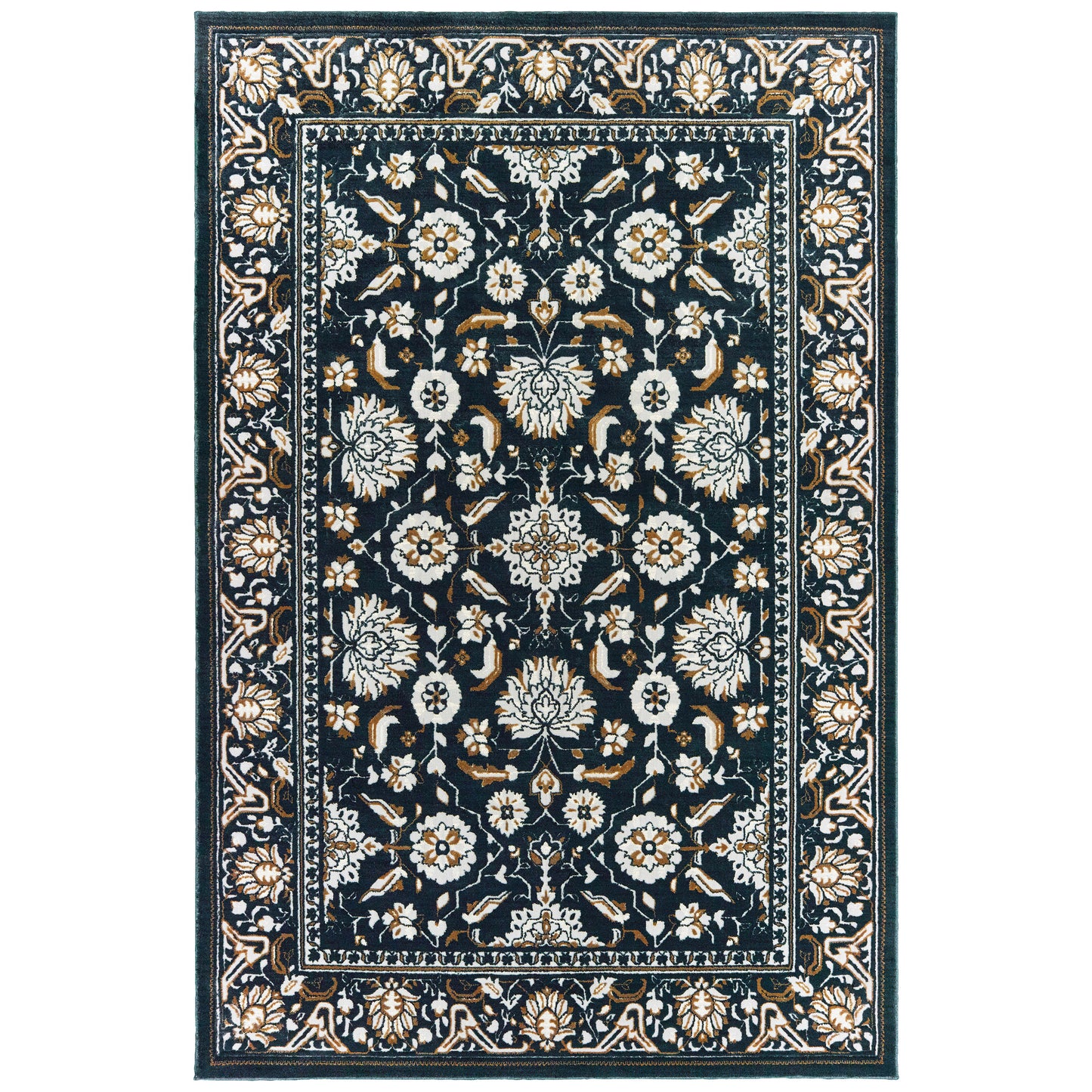 BOWEN Oriental Power-Loomed Synthetic Blend Indoor Area Rug by Oriental Weavers