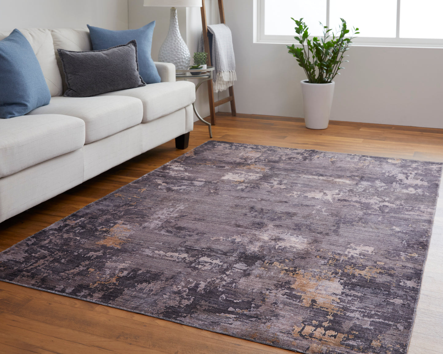 Mathis 39I2F Power Loomed Synthetic Blend Indoor Area Rug by Feizy Rugs