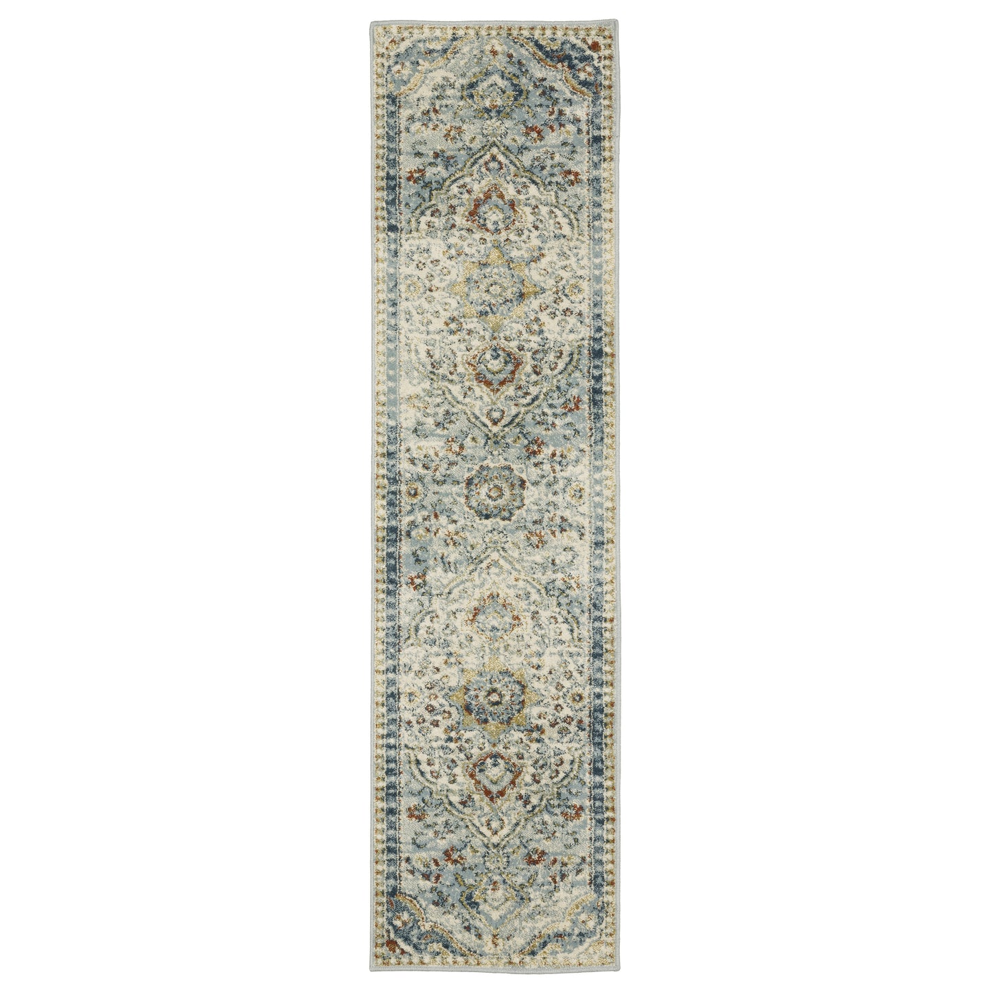 BRANSON Medallion Power-Loomed Synthetic Blend Indoor Area Rug by Oriental Weavers