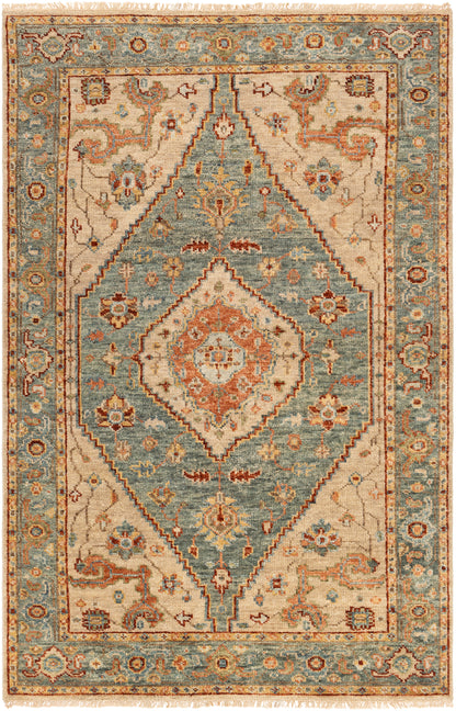 Biscayne 23598 Hand Knotted Wool Indoor Area Rug by Surya Rugs