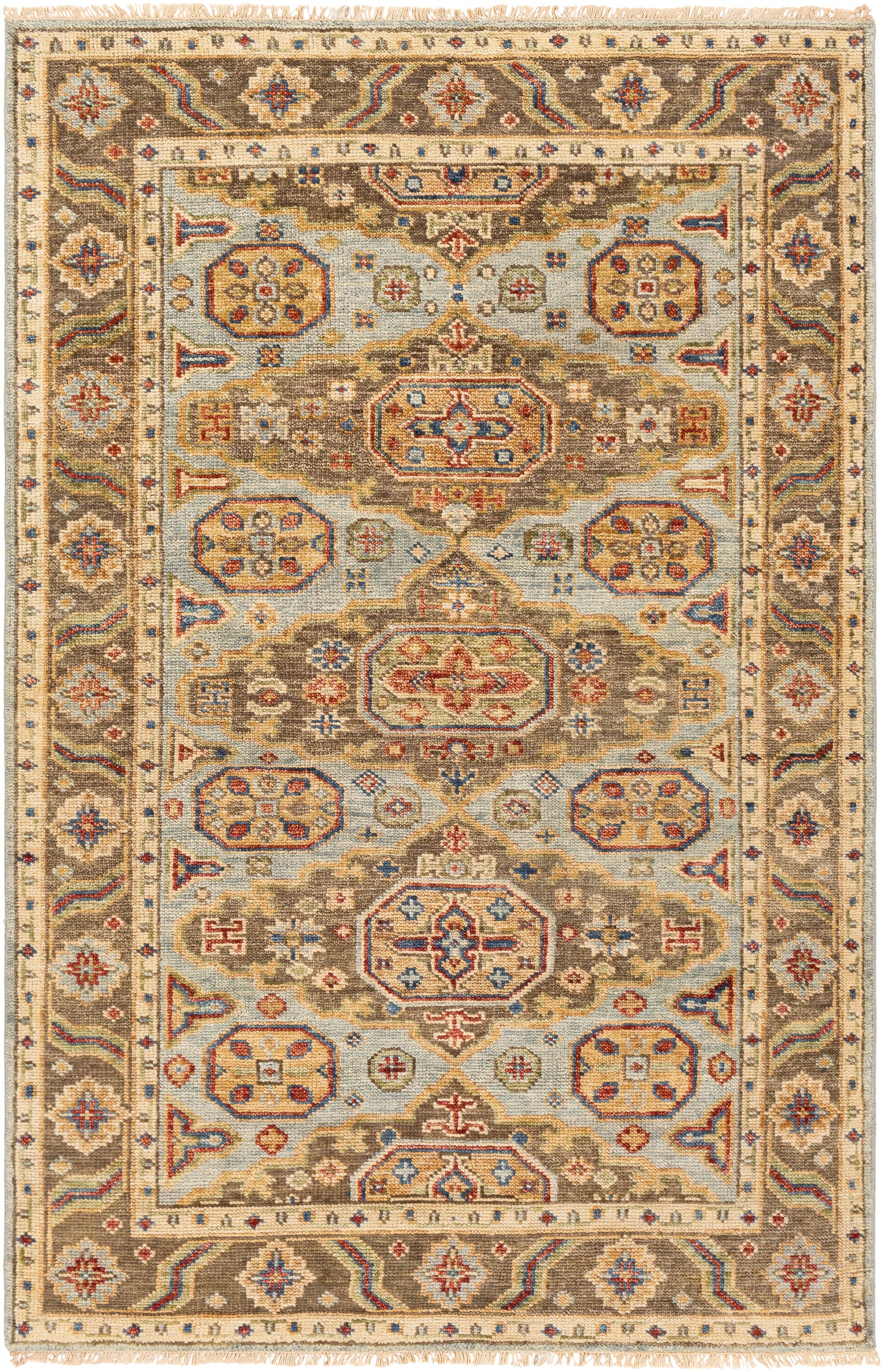Biscayne 23599 Hand Knotted Wool Indoor Area Rug by Surya Rugs