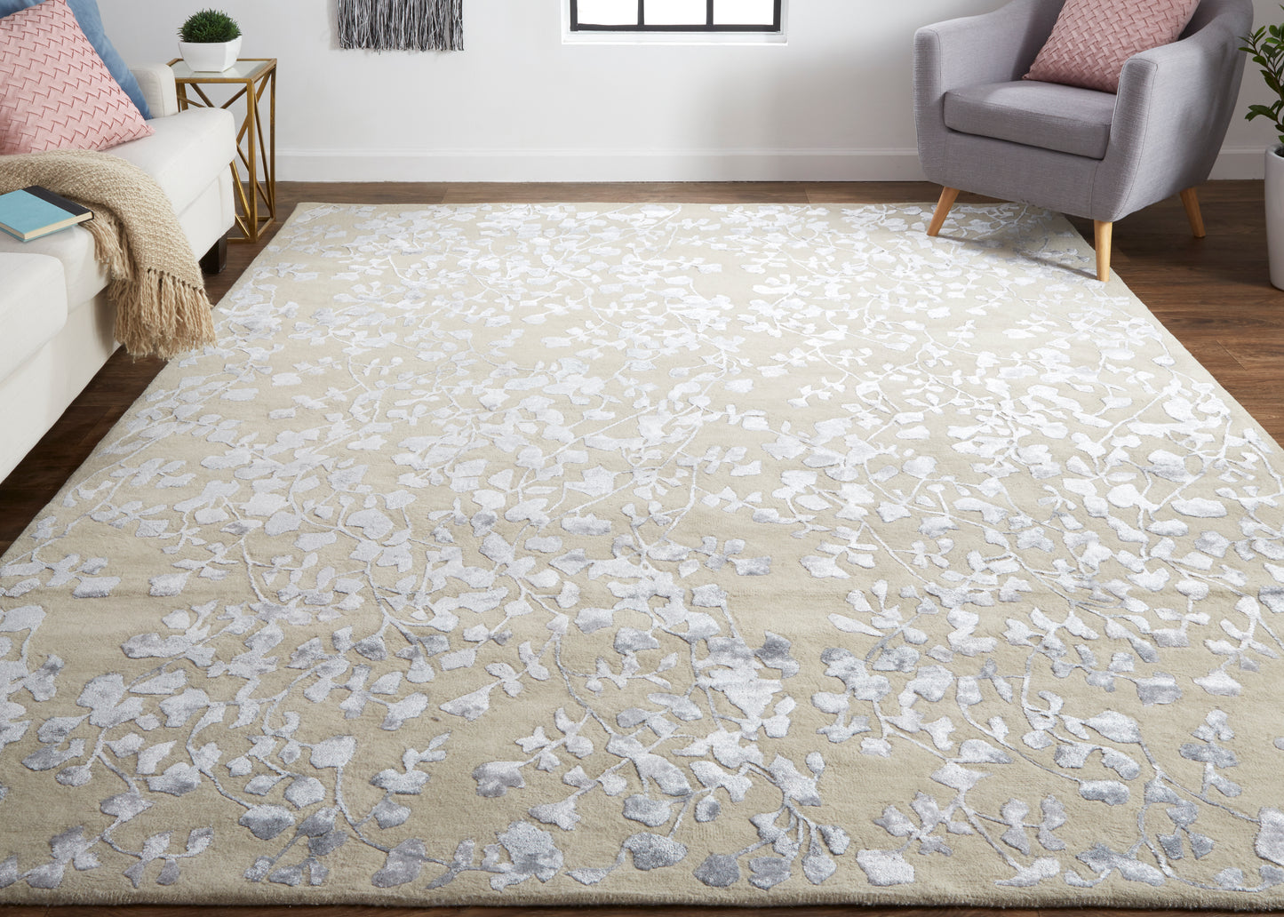 Bella 8832F Hand Tufted Wool Indoor Area Rug by Feizy Rugs
