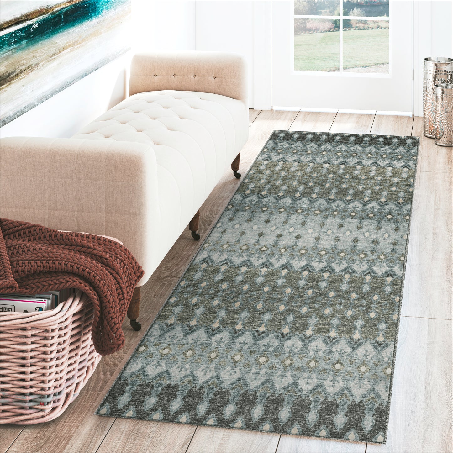 Brisbane BR1 Machine Made Synthetic Blend Indoor Area Rug by Dalyn Rugs