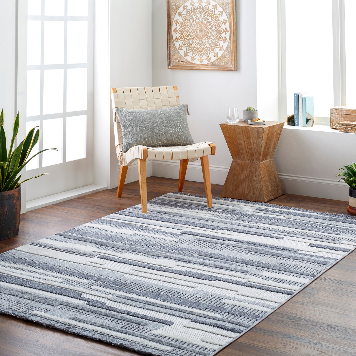 Broadway 31757 Machine Woven Synthetic Blend Indoor Area Rug by Surya Rugs