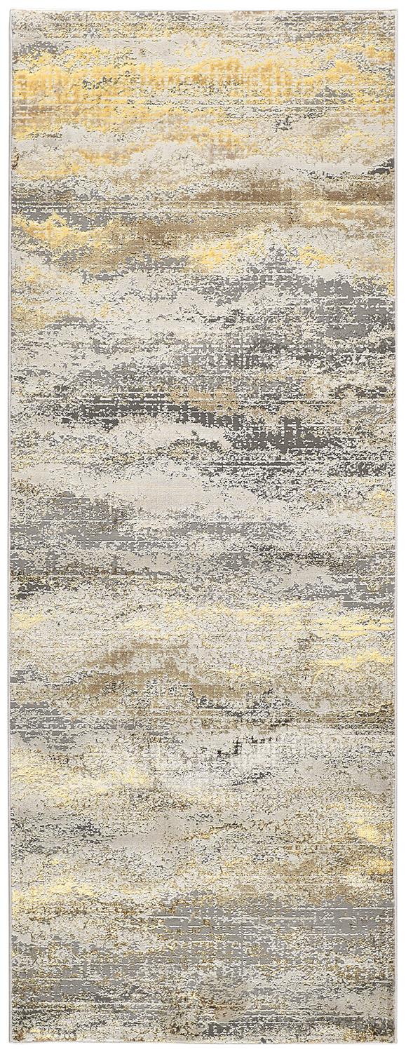 Aura 3735F Machine Made Synthetic Blend Indoor Area Rug by Feizy Rugs