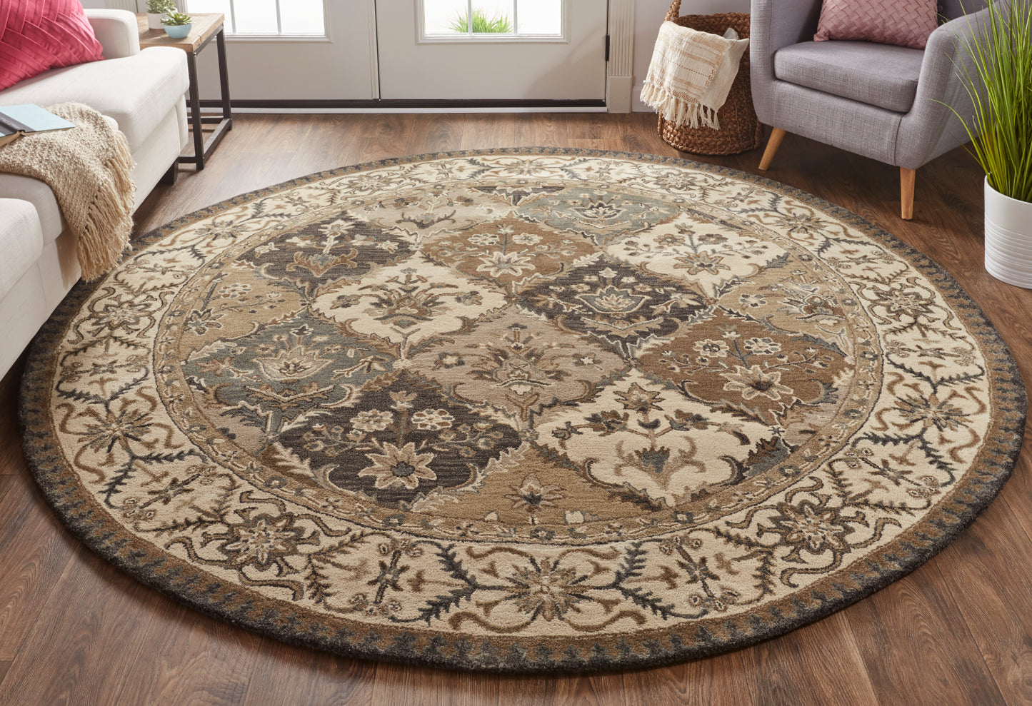 Eaton 8429F Hand Tufted Wool Indoor Area Rug by Feizy Rugs