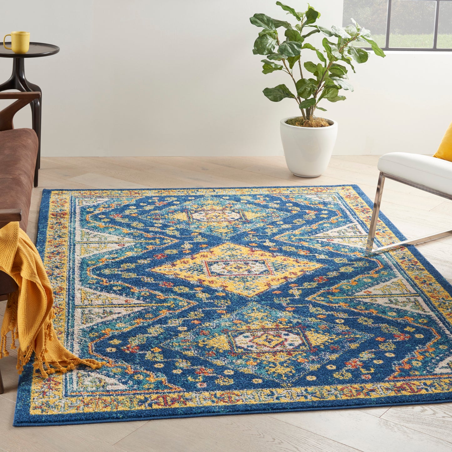Allur ALR02 Machine Made Synthetic Blend Indoor Area Rug By Nourison Home From Nourison Rugs