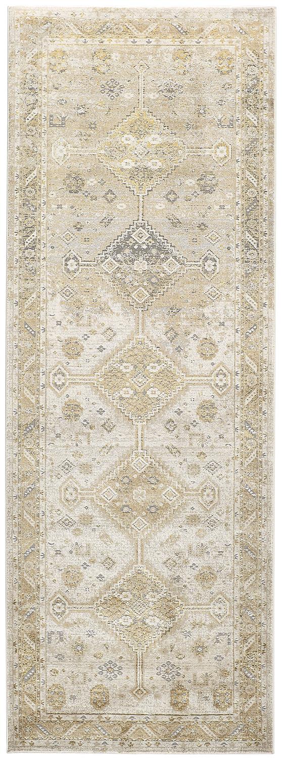 Aura 3738F Machine Made Synthetic Blend Indoor Area Rug by Feizy Rugs